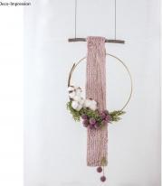 Image du produit Rayher Anneaux en métal, enduit, 30cm, or