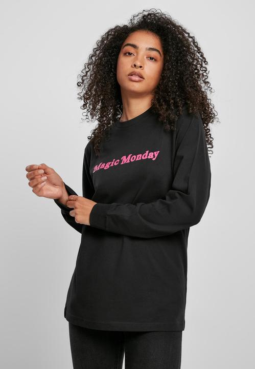 Actual product image Merchcode Ladies Magic Monday Slogan Longsleeve (XS)