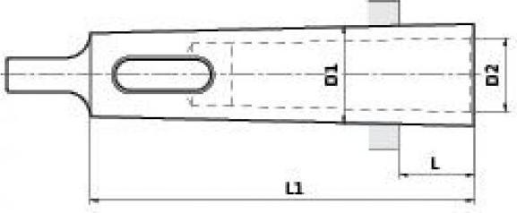 Produktbild Elmag - Reduzierhülse MK 6 / MK 4