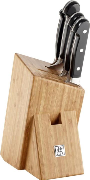 Produktbild Zwilling Pro Messerblock Bambus 5-TLG.