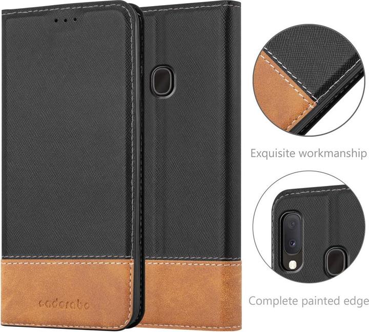 Productafbeelding Cadorabo X-Wallet hoes voor kunstleer pak (Samsung Galaxy A20e, Samsung Galaxy A10e)