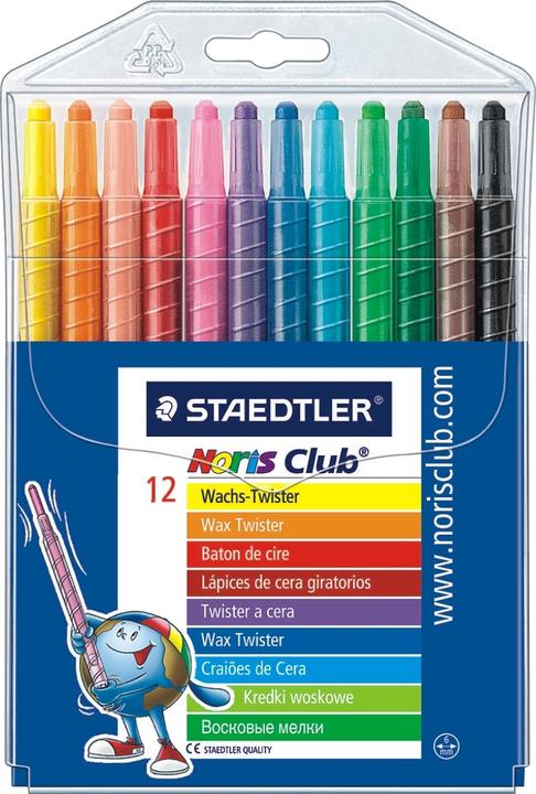 Produktbild Staedtler Noris 221 (e) (Pfirsich, Orange, Gelb, Violett, Grün, Blau, Pink, Schwarz, Rot, Hellgrün, Braun, Hellblau, 12 x)