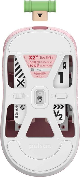 Image du produit Pulsar Gaming Gears X2V2 Demon Slayer Edition - Mini Size 1 (Sans fil, Filaire)