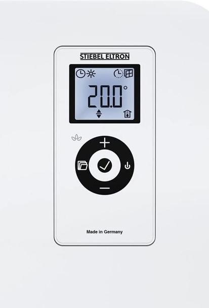 Productafbeelding Stiebel Eltron Snelverwarmer CK 20 Premium, 2kW voor ca. 25 m², VDE-getest, LC-display, timer, stille modus (2000 W)