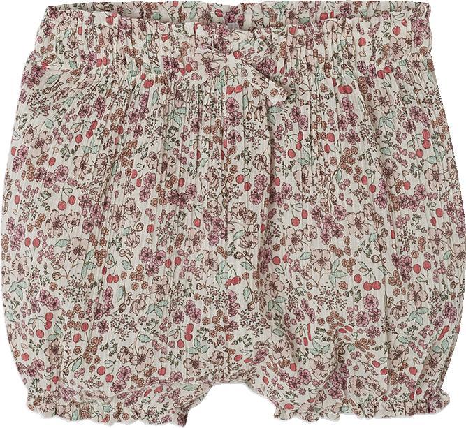 Immagine prodotto Vertbaudet Set bebè: maglietta con colletto e pantaloncini a fiori, personalizzabili (56)