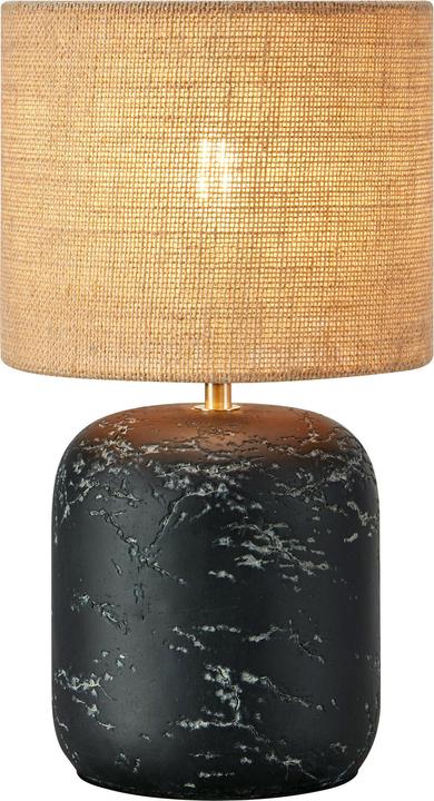 Actual product image Markslöjd Montagna table lamp H32 Black/Natural (E14)
