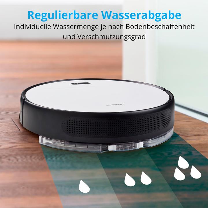 Actual product image Medion Robot vacuum cleaner with wiping function