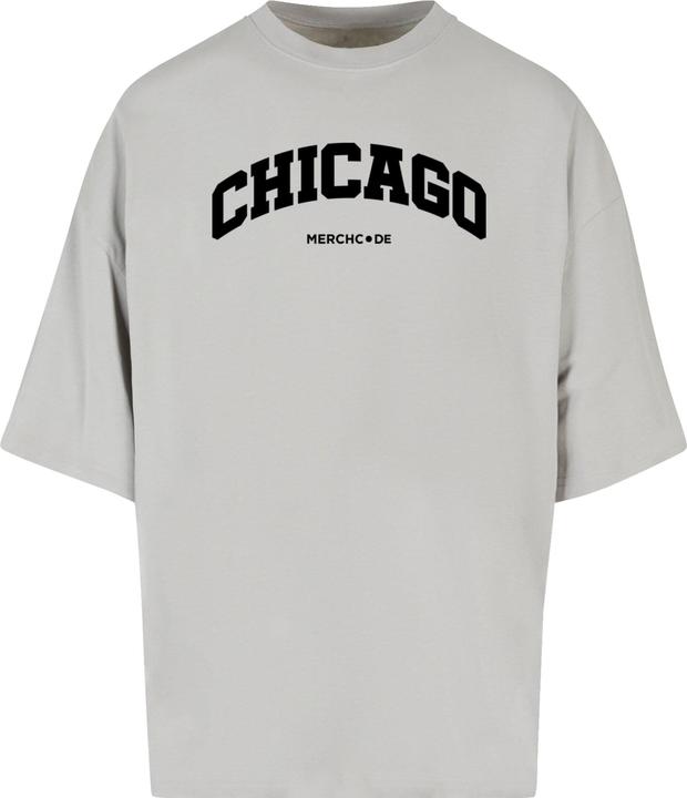 Merchcode Chicago Wording - Huge Tee - 116373 (S)