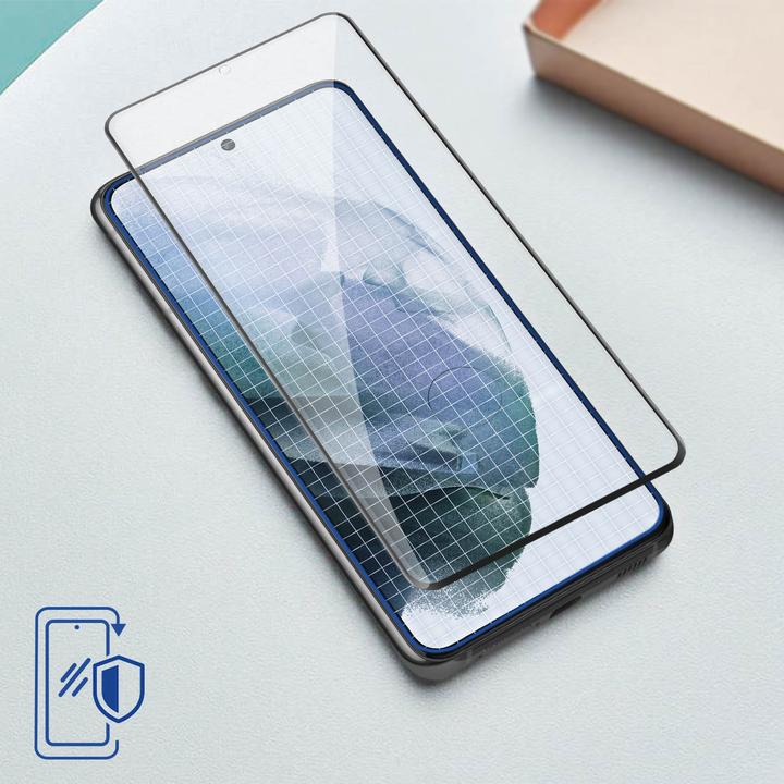 Actual product image 3MK Hardglass Max screen protector (1 Piece, Samsung Galaxy S21+)