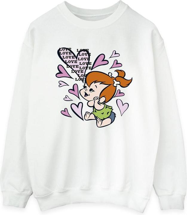 The Flintstones Pebbles Love Love Love Sweatshirt (M)