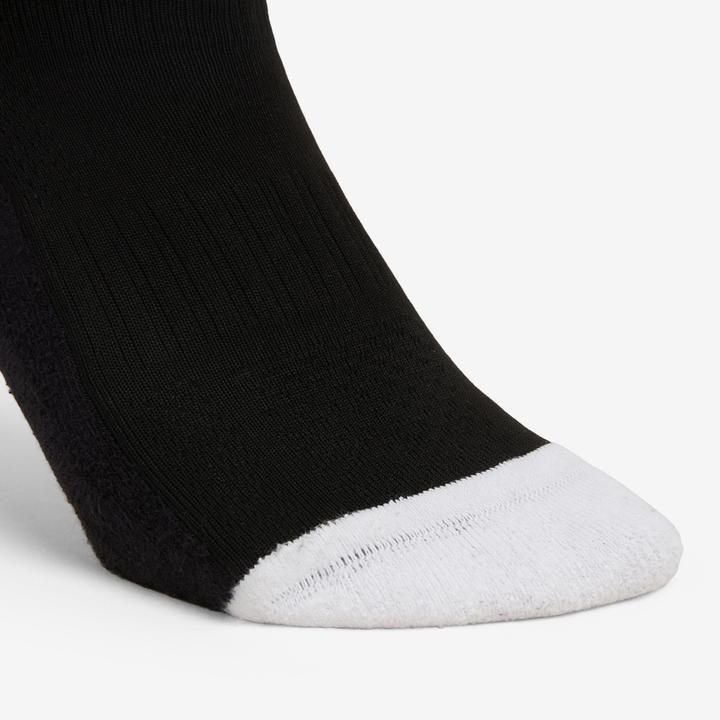 Actual product image Kipsta Damen/Herren Handball Socken Mid - H500 1 Paar schwarz/weiss (43, 46)
