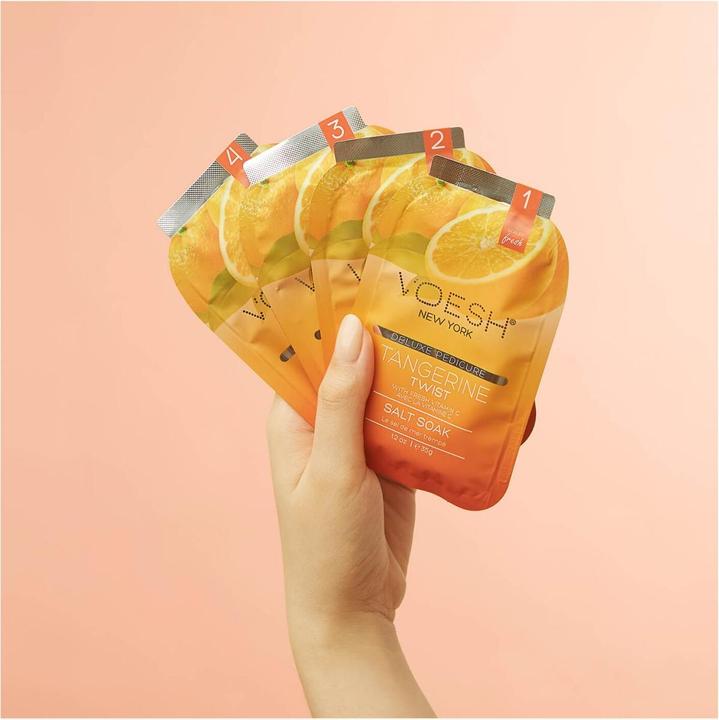 Image du produit Voesh Pedi Tangerine Twist (Crème et gel pour les pieds, Masque de pied, Bain de pieds)