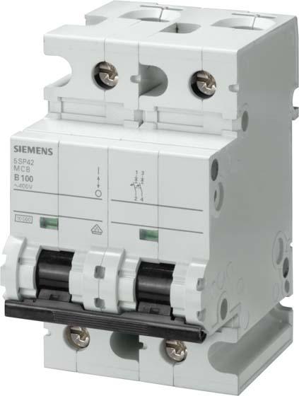 Siemens Leitungsschutzschalter UC D 80A 2p 400V 5SP4280-8