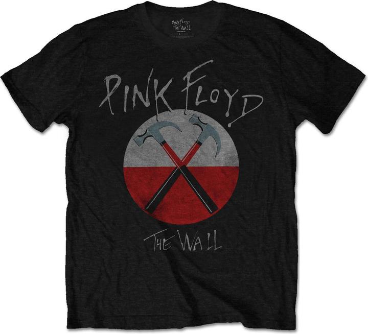 Music Brand Erwachsene The Wall Hammer Logo T-shirt (M)