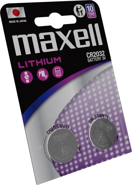 Actual product image Maxell CR2032 (2 pcs., CR2032, 220 mAh)