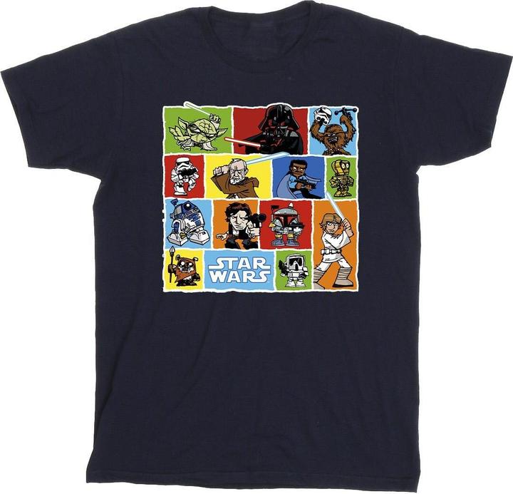 Star Wars Comic Drawing Montage TShirt (XXL)