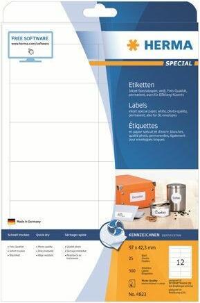 Produktbild HERMA Inkjet Etiketten A4