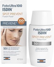 Actual product image Isdin FotoUlta100 Spot Prevent SPF50 Fusion Fluid High Protection 50ml (Sun spray, SPF 50+, 50 ml)
