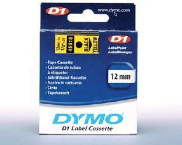 Produktbild Dymo S0720580 Standardband (1.20 cm, Gelb)