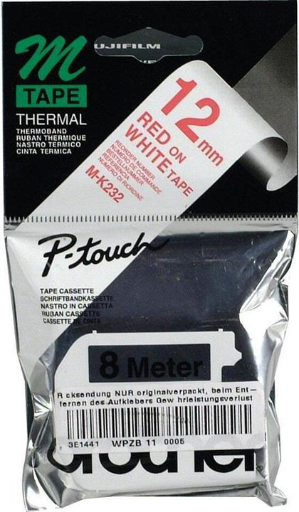 Image du produit Brother M-K232bz (1.20 cm, Rouge)