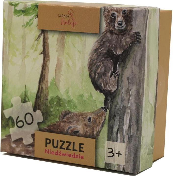 Produktbild Teka Puzzle 60 Teile Bären (60 Teile)