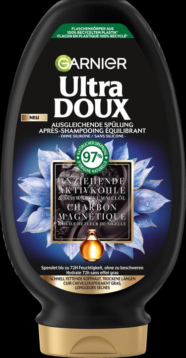 Actual product image Garnier Ultra Doux Magnetic Charcoal (250 ml)