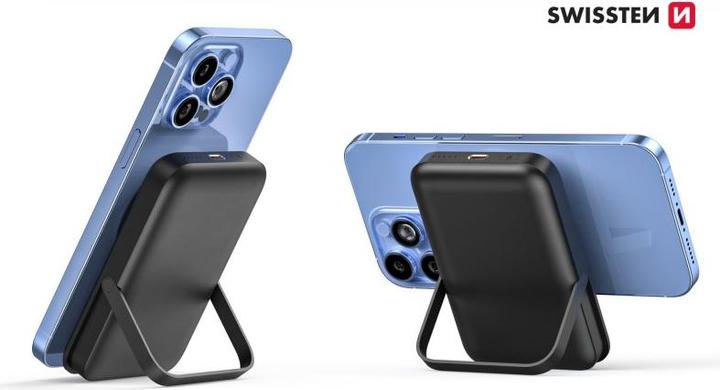 Image du produit Swissten Banque d'alimentation PD 20W (Compatible Magsafe) 10000Mah (10000 mAh, 20 W, 38.50 Wh)
