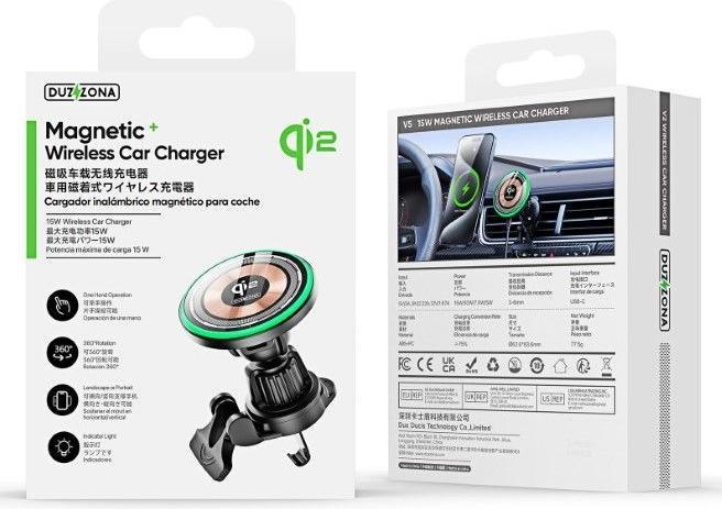 Image du produit Duzzona Chargeur de voiture sans fil V5 Series Qi2