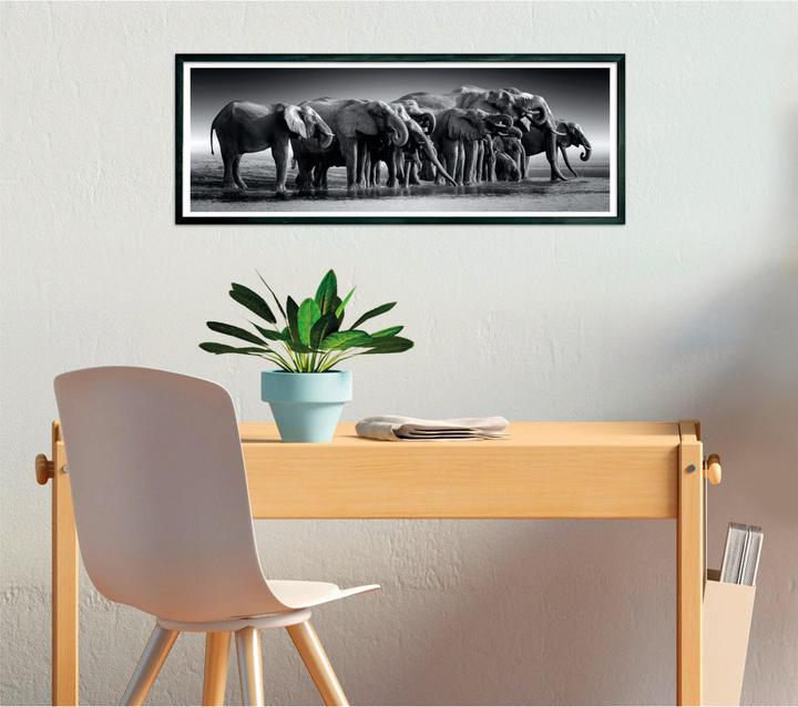 Produktbild Clementoni Puzzle Panorama Herd of Giants Teilen (1000 Teile)