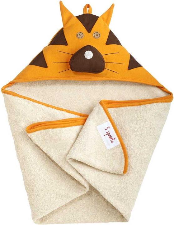 3 Sprouts Serviette de bain avec capuche Tigre