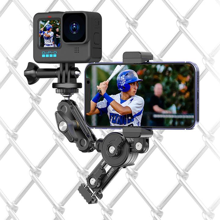 Actual product image Ulanzi CM010 Baseball Fence Mount for Action Camera and Cellphone (Smartphone)