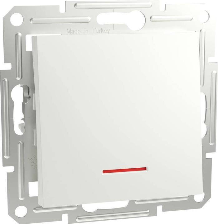 Actual product image Schneider Electric Push-button Asfora White (RAL 9003) EPH1670121D