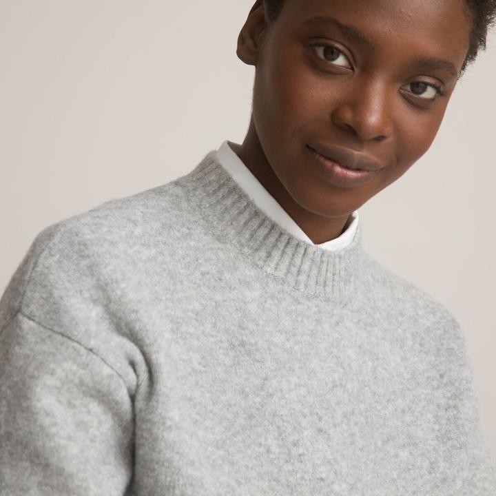 Image du produit La Redoute Collections Pull à encolure ronde (S)