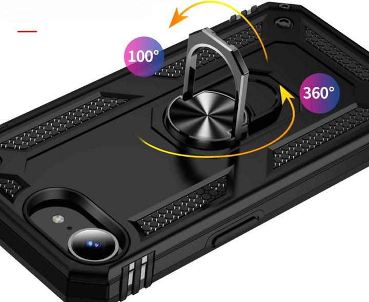 Produktbild Cover-Discount iPhone 16e - Robustes Back Cover mit Kickstand (Apple iPhone 16e)