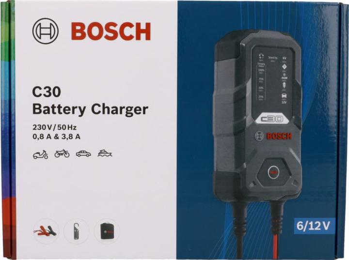 Immagine prodotto Bosch Automotive C30 (6V, 12V, 3.80 A)