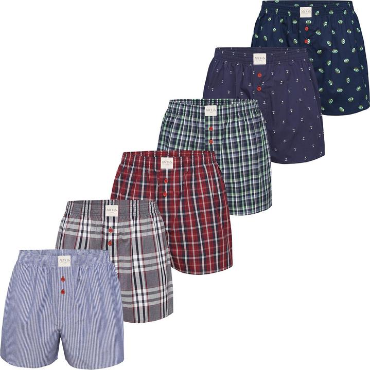 Immagine prodotto Phil & Co. Berlin Set di boxer classici (XL, confezione da 6)