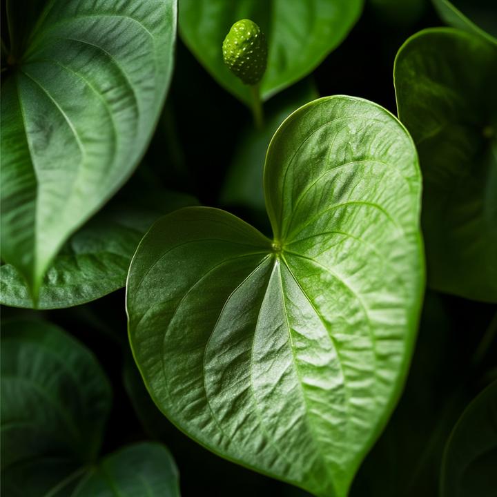 Actual product image Plant in a Box Anthurium 'Royal Champion' - Flamingoblume (35 cm)