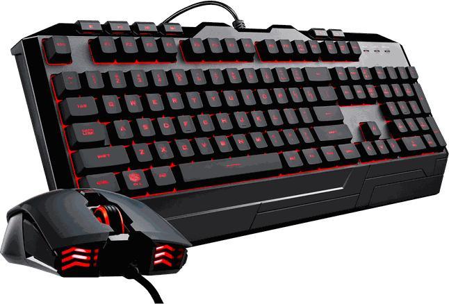 Actual product image Cooler Master Devastator 3 Combo Keyboard & Mouse (DE, Cable)