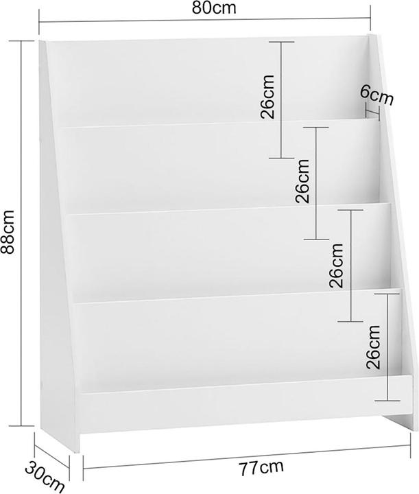 Actual product image SoBuy Children's bookshelf