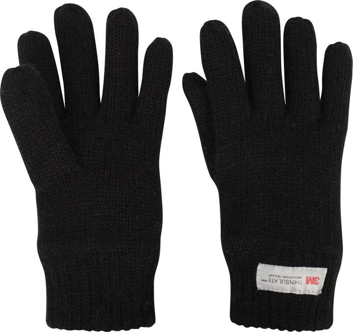 Actual product image Mountain Warehouse Childrens/Kids Thermal Thinsulate Knitted Gloves (S, M)