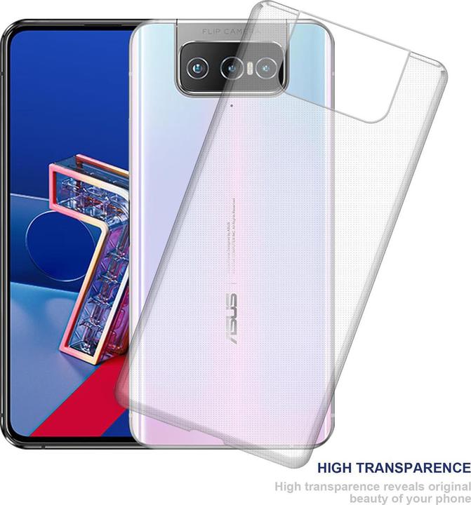Actual product image Cadorabo TPU Ultra Slim AIR Cover (Asus Zenfone 7)