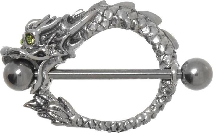 Bijouteria Brustpiercing (Kristall, Silber 925, Chirurgenstahl 316L)