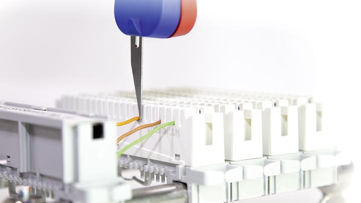 Produktbild Weicon Anlegewerkzeug LSA Sensor No.40 blau/rot (185 mm)