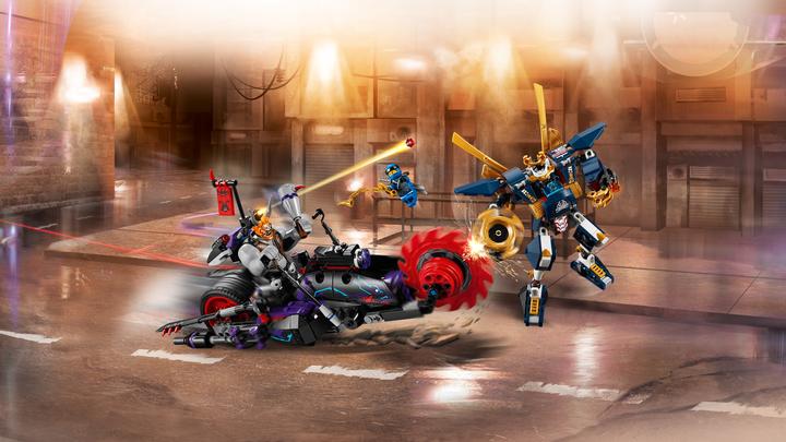 Actual product image LEGO Ninjago Killow vs Samurai X (70642, LEGO Ninjago)