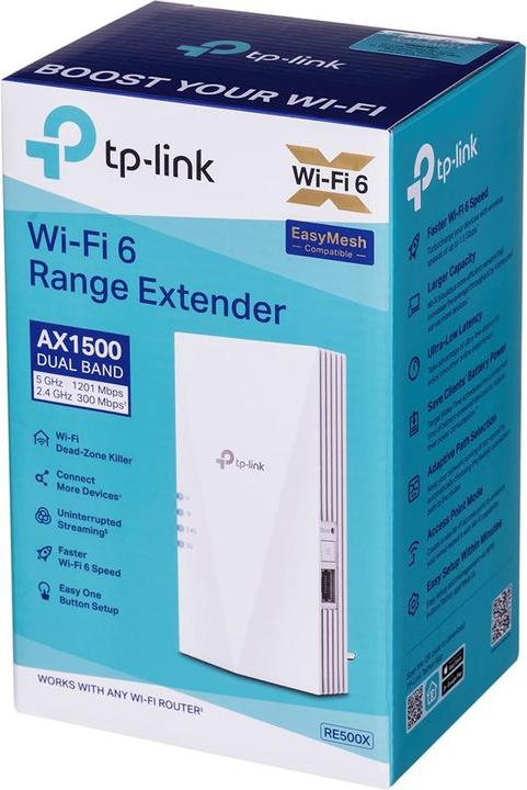 Image du produit TP-Link RE500X (1200 Mbit/s, 300 Mbit/s)