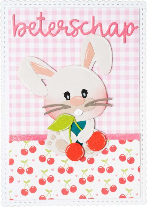 Actual product image art by marlene Designpaper "Fruity garden" Friendz (170 g/m², 24 x)
