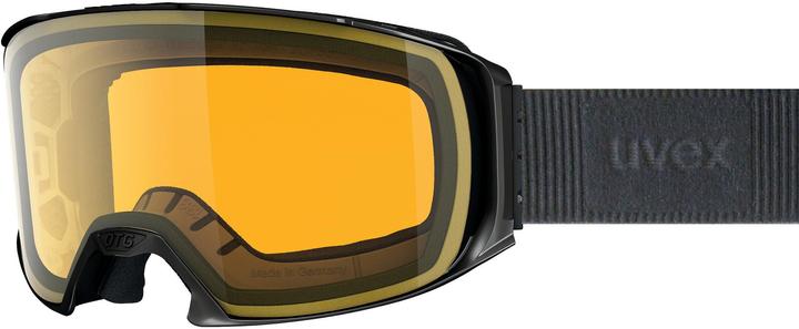 Image du produit Uvex Sports Craxx Lunettes de ski (couleur : 2030 black mat, lasergold lite/clear (S1))