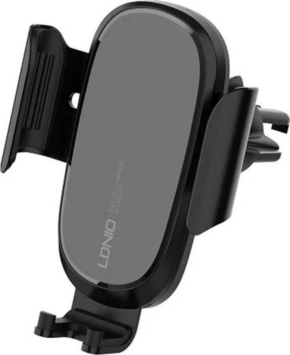 Image du produit Ldnio Support voiture,MW21, avec chargeur inductif 15W (Noir)