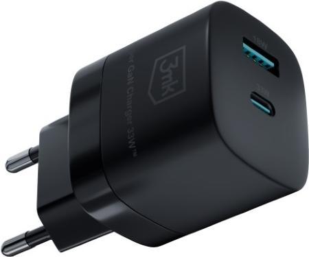 Actual product image 3MK Hyper GaN Charger 33W ład. sieć. Czarny/Black (33 W)