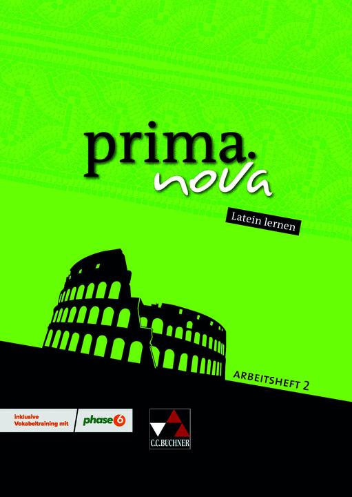 Produktbild prima.nova. Latein lernen Arbeitsheft 2 mit Lernsoftware (Deutsch, Latein, Clement Utz, Andrea Kammerer, Roswitha Czimmek, Antje Sucharski, 2013)